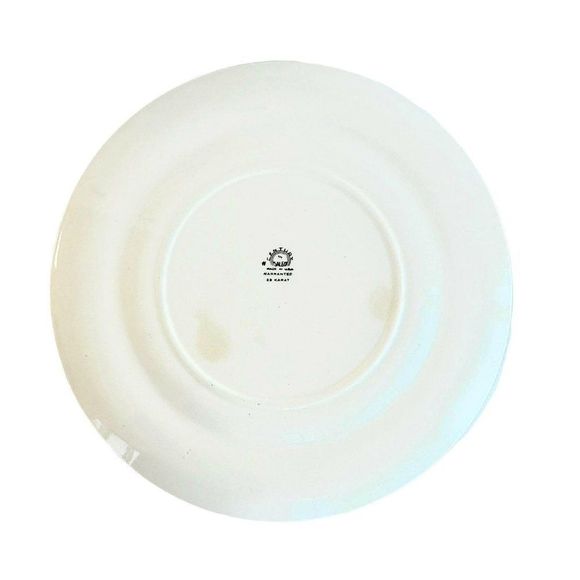 Vintage Plate, Century by Salem 23K Gold Colonial - Picture 4 of 10